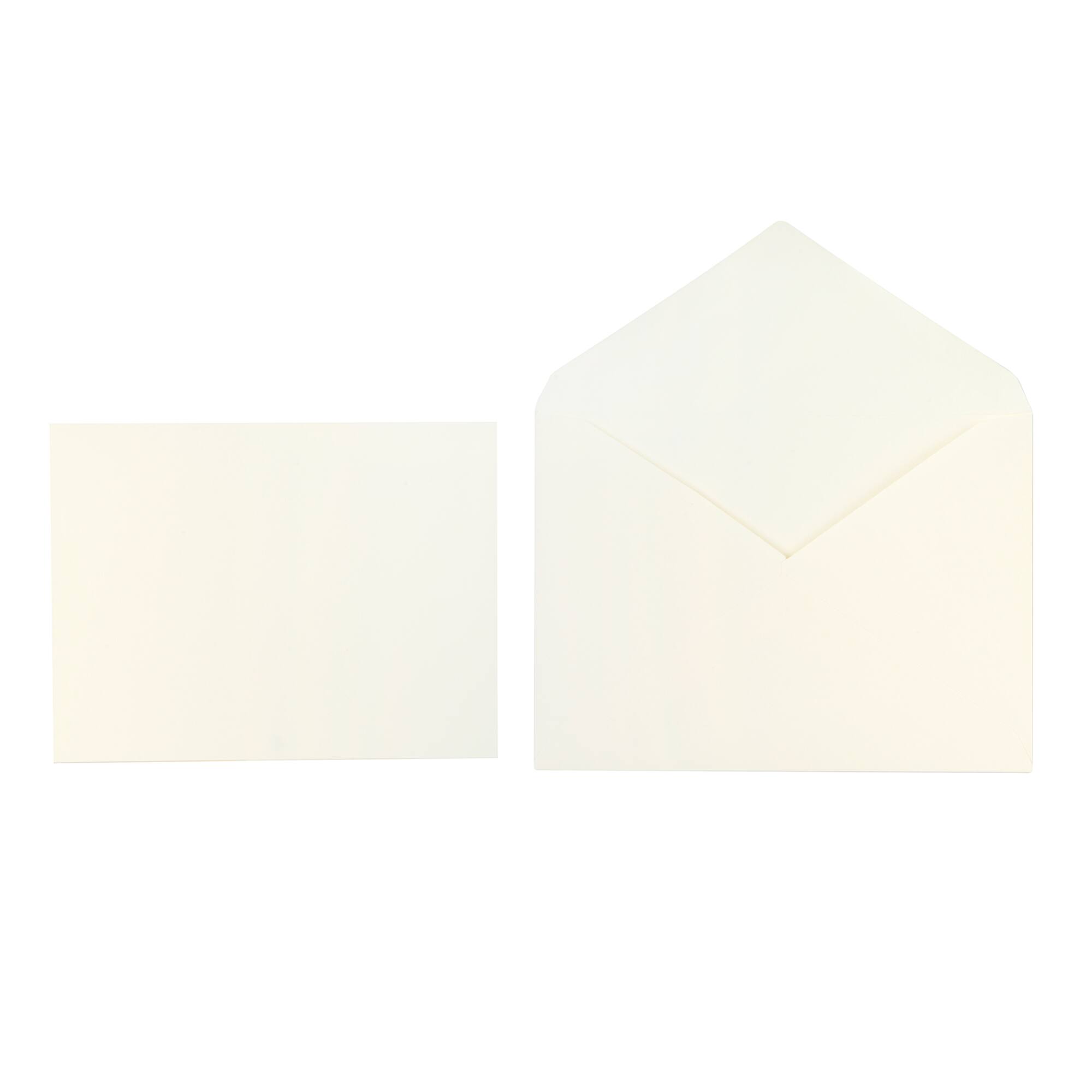 12 Packs: 50 ct. (600 total) 5" x 6.5" Cards & Envelopes by Recollections